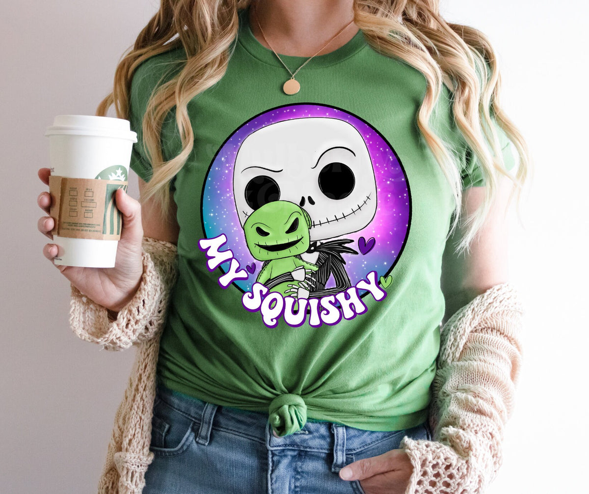 DTF Transfers | Ready To Press | Sublimation |  My Squishy | NBC | Jack | Oogie Boogie