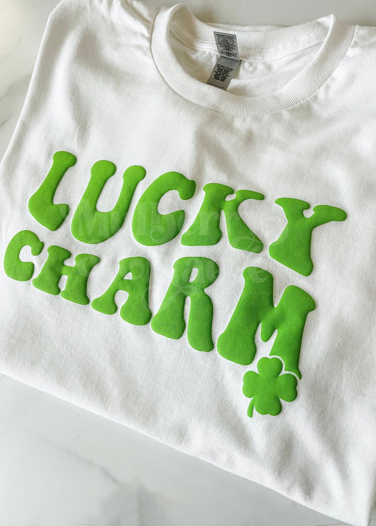 Lucky Charm Puff Transfer