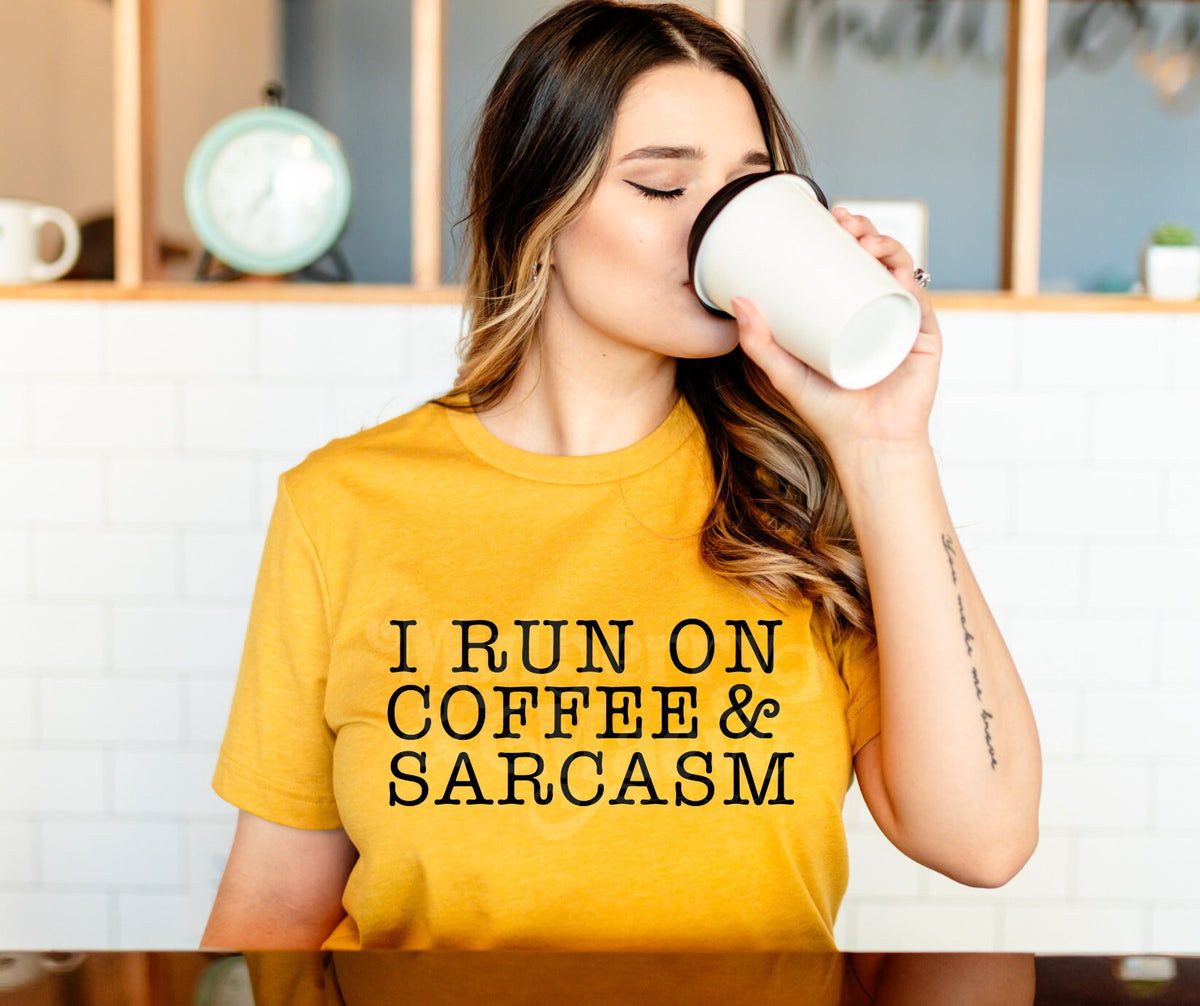 Coffee &amp; Sarcasm Puff Transfer