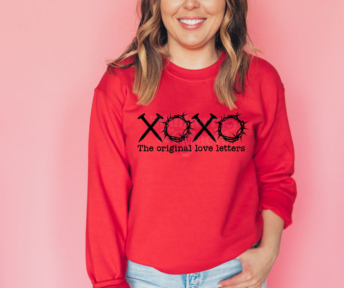 XOXO Original Love Letters DTF Transfer