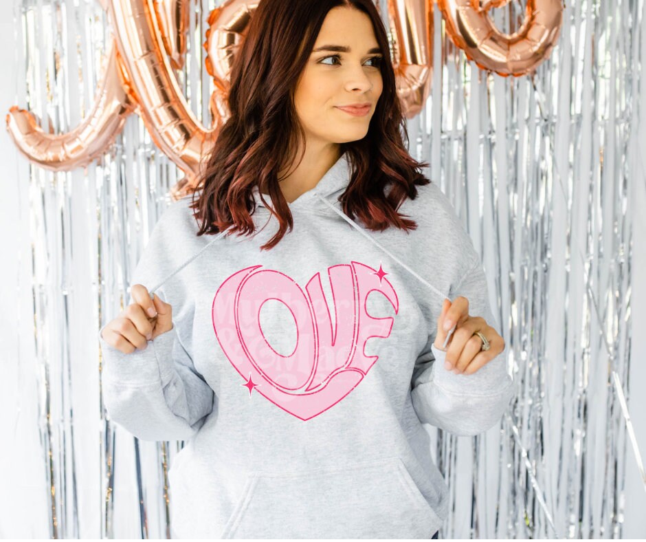 LOVE Heart | DTF Transfers | Ready To Press | Valentine's Day