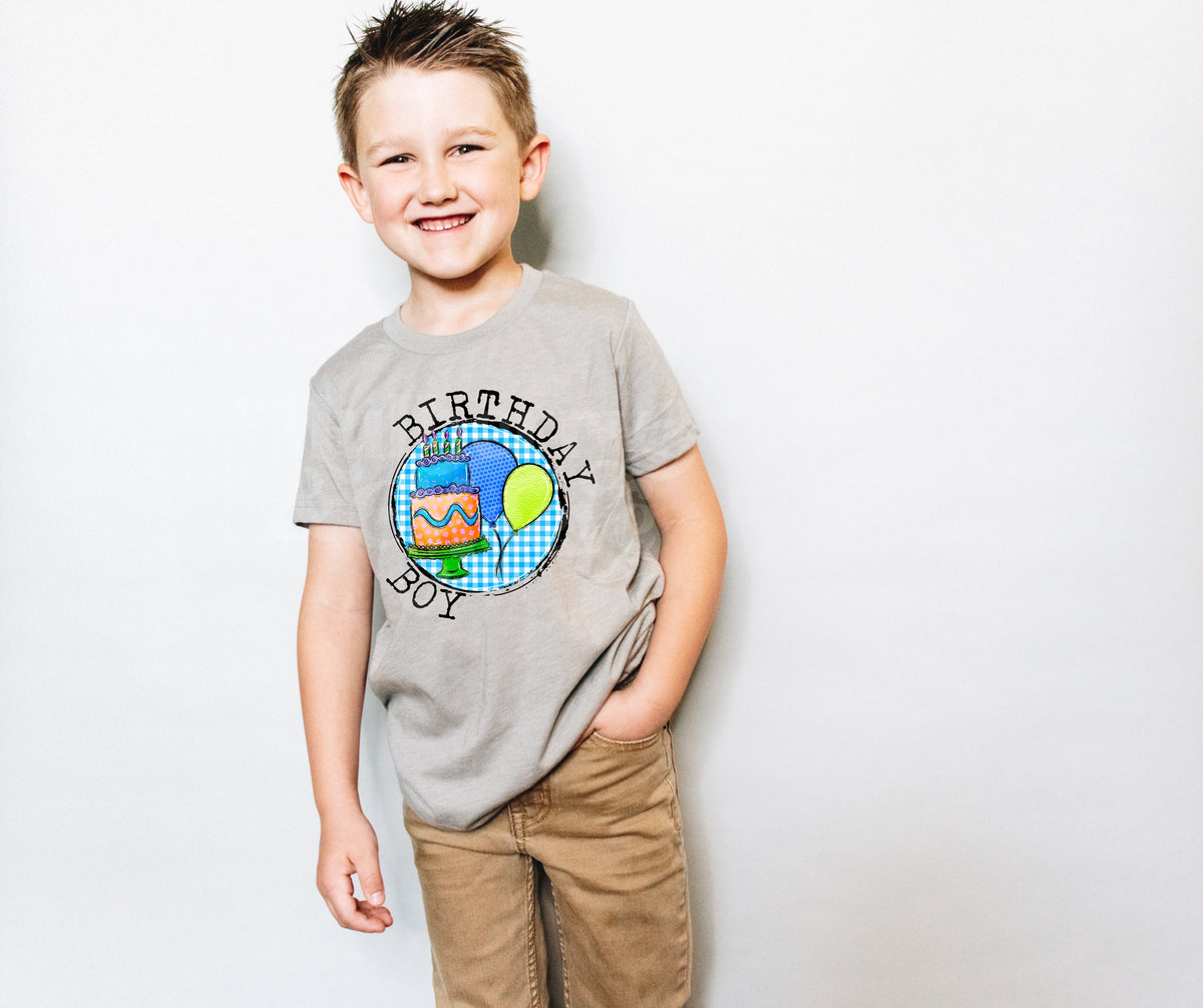 DTF Transfers, Sublimation, Ready To Press, Birthday Boy, Kids