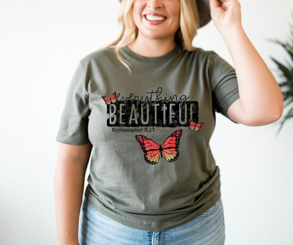 DTF Transfers | Everything Beautiful | Butterflies | Ready To Press