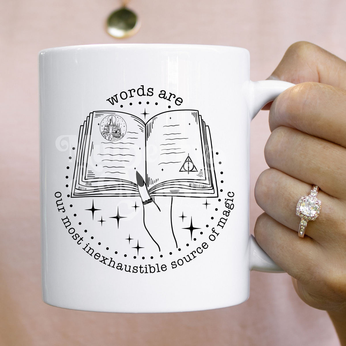 Words Are Our Most Inexhaustible Source of Magic| DTF Transfers | Ready To Press | Sublimation | Book Lover | Reading | Novels