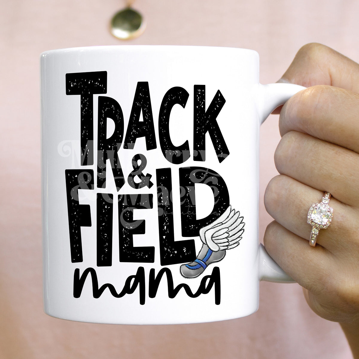 Track &amp; Field Mama DTF Transfer