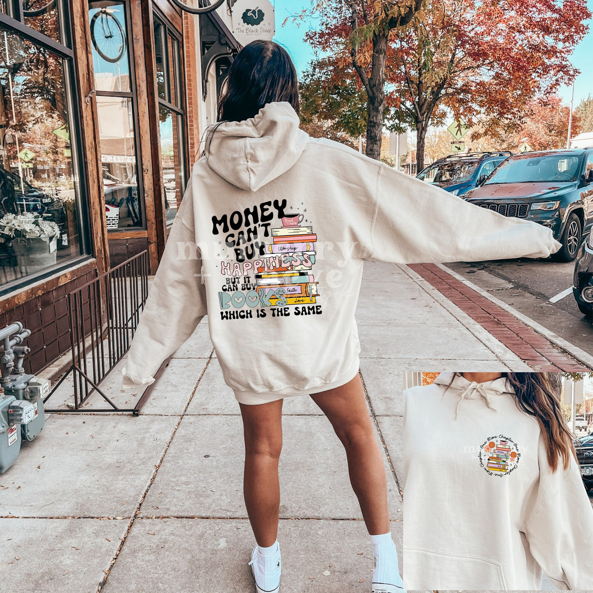 Book Lovers DTF Transfer w/Pocket Transfer for Blank Apparel.  Book Gift Idea. Book Club Shirt, Sweatshirt Idea