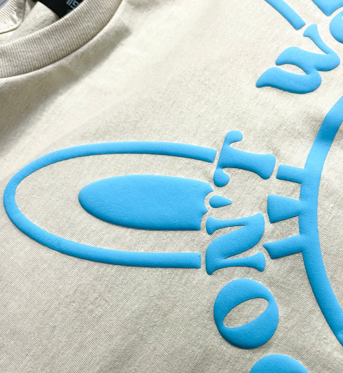 Bunny Smiley Puff Transfer