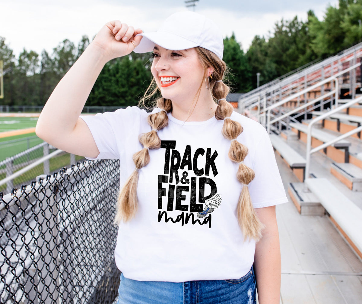 Track &amp; Field Mama DTF Transfer