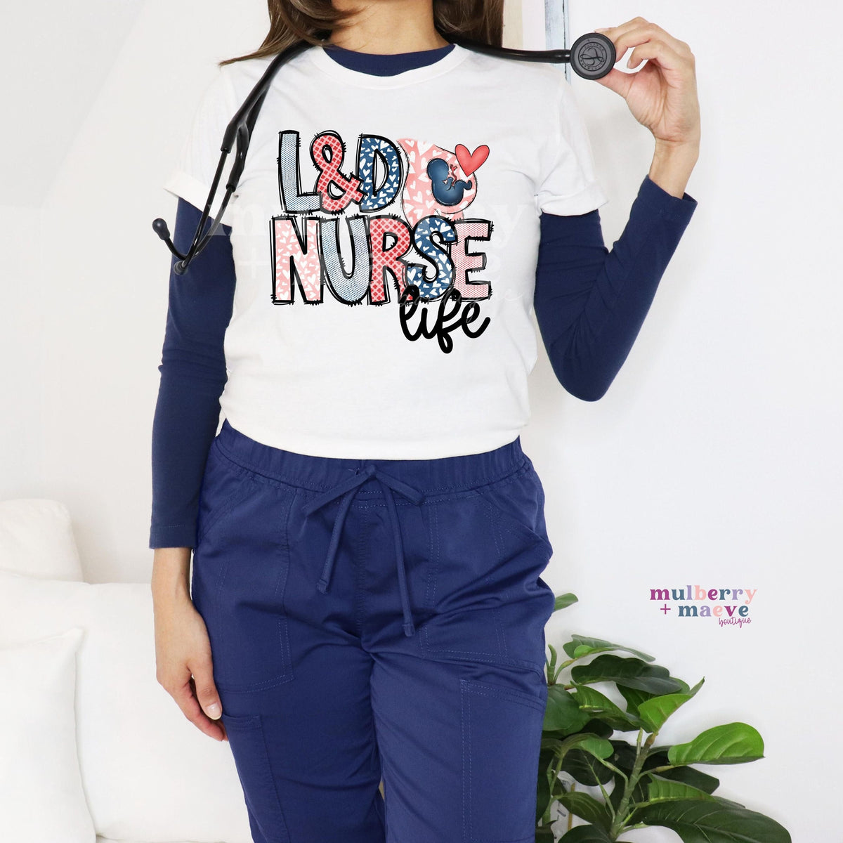 Labor Delivery DTF Transfer for Blank Apparel. Midwife Shirt Ideas.  Nurse Gift Ideas. L&amp;D Nurse Shirt. NICU Shirt Ideas