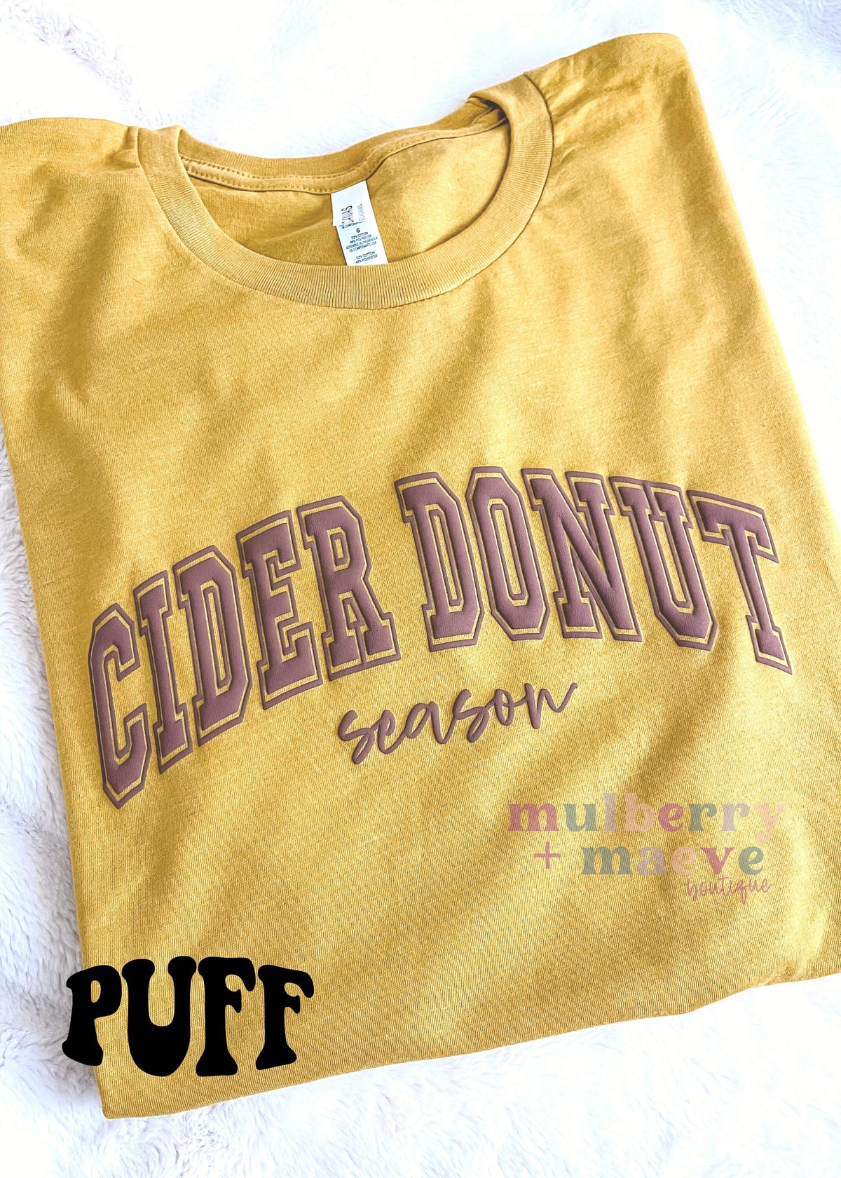 Cider Donut Puff Transfer