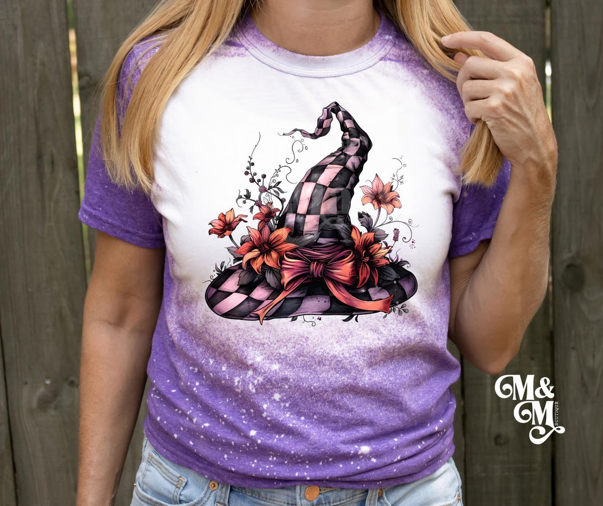 Purple Witch Hat DTF