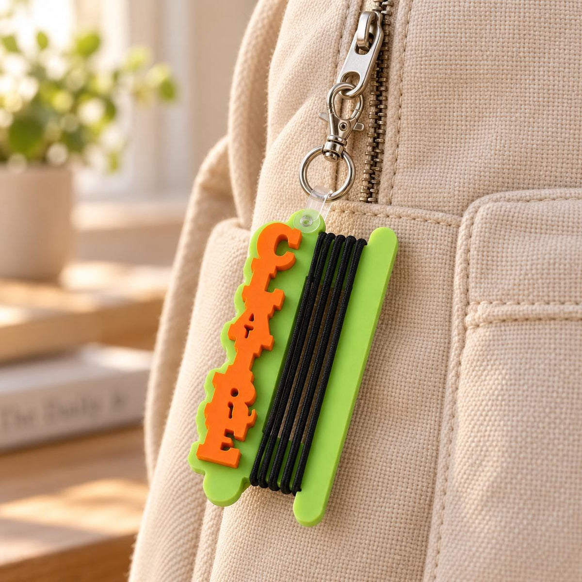 3D printed personalized name keychain bag charm