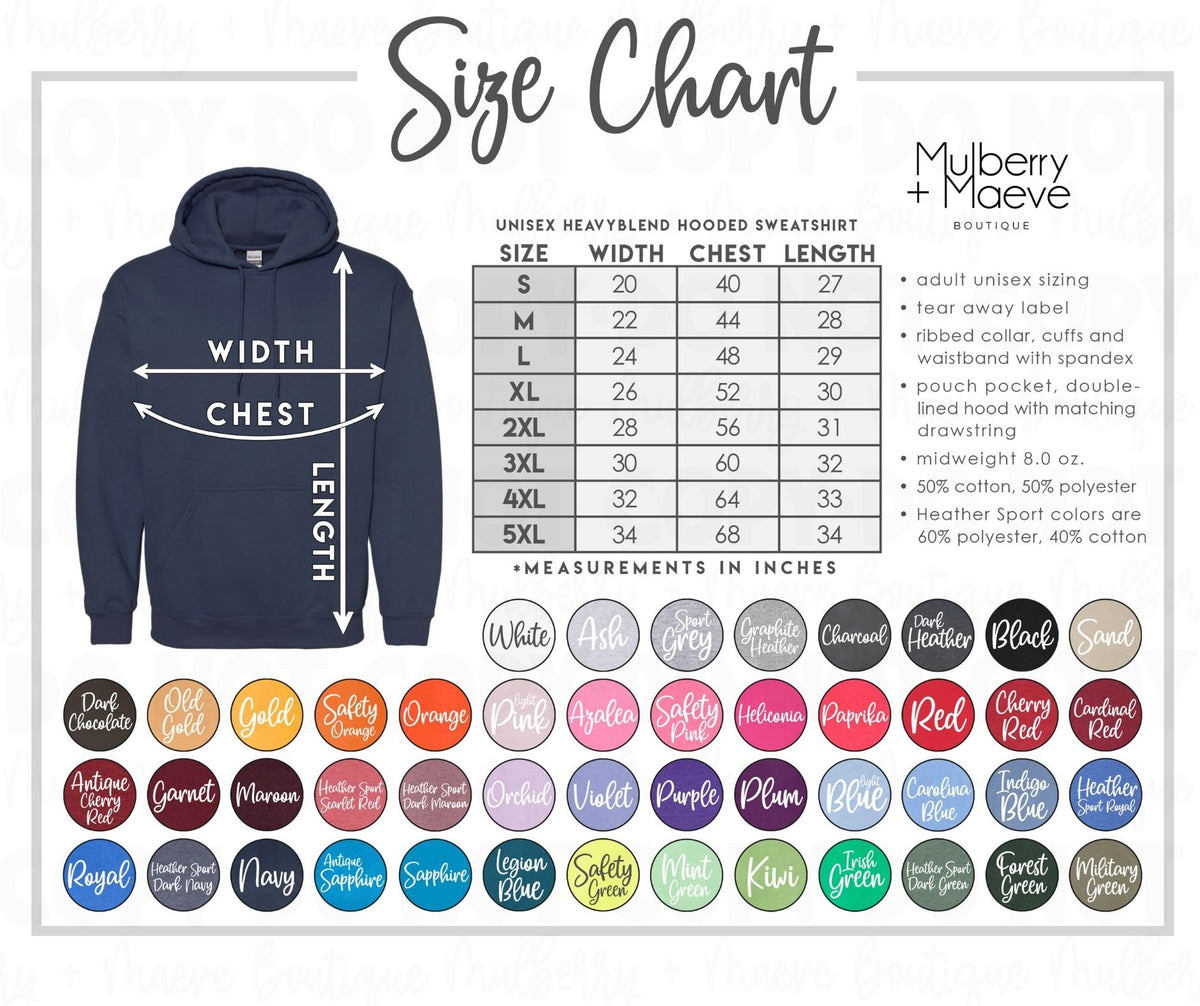 UNISEX HEAVYBLEND HOODIE