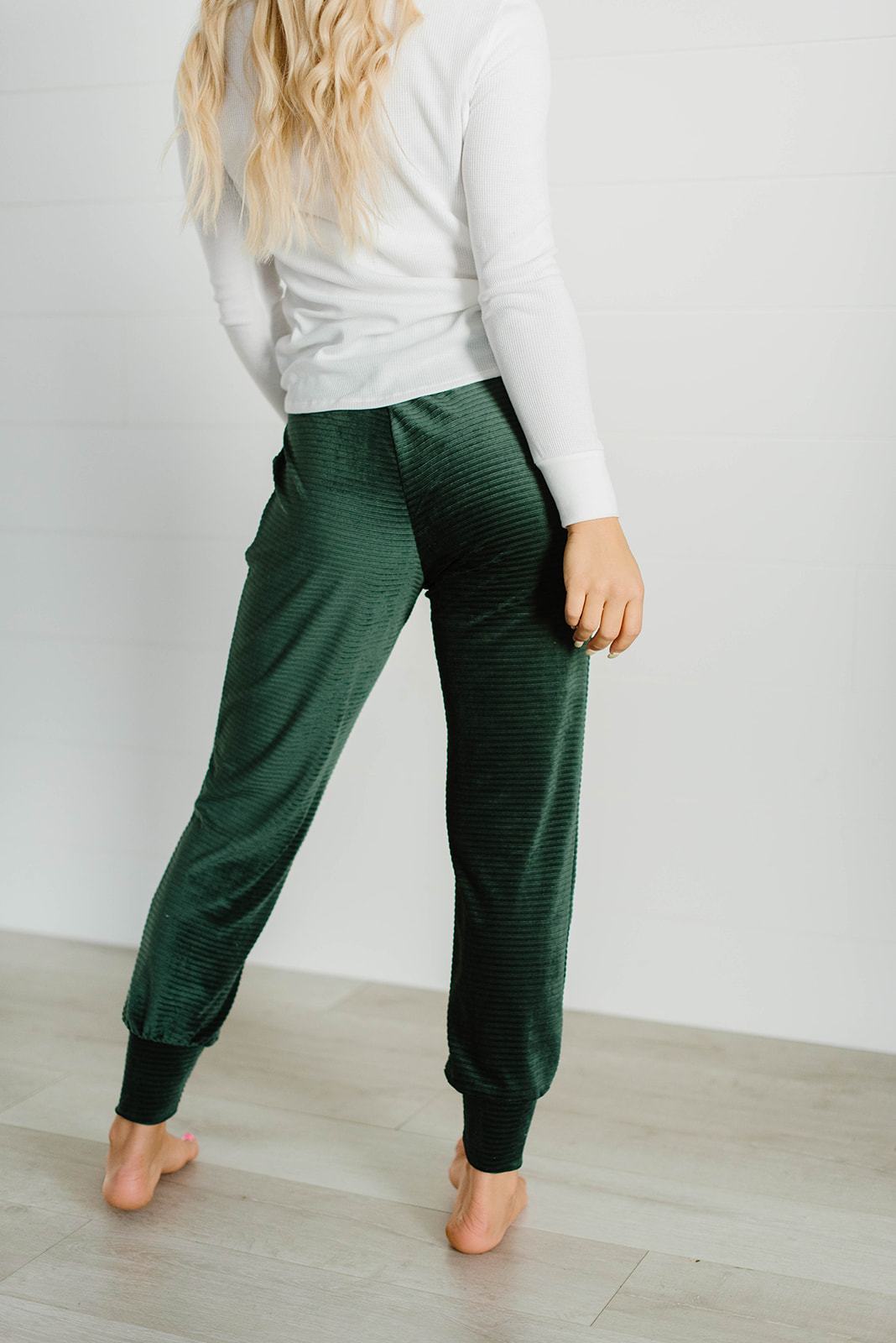 Velour Textured  Joggers