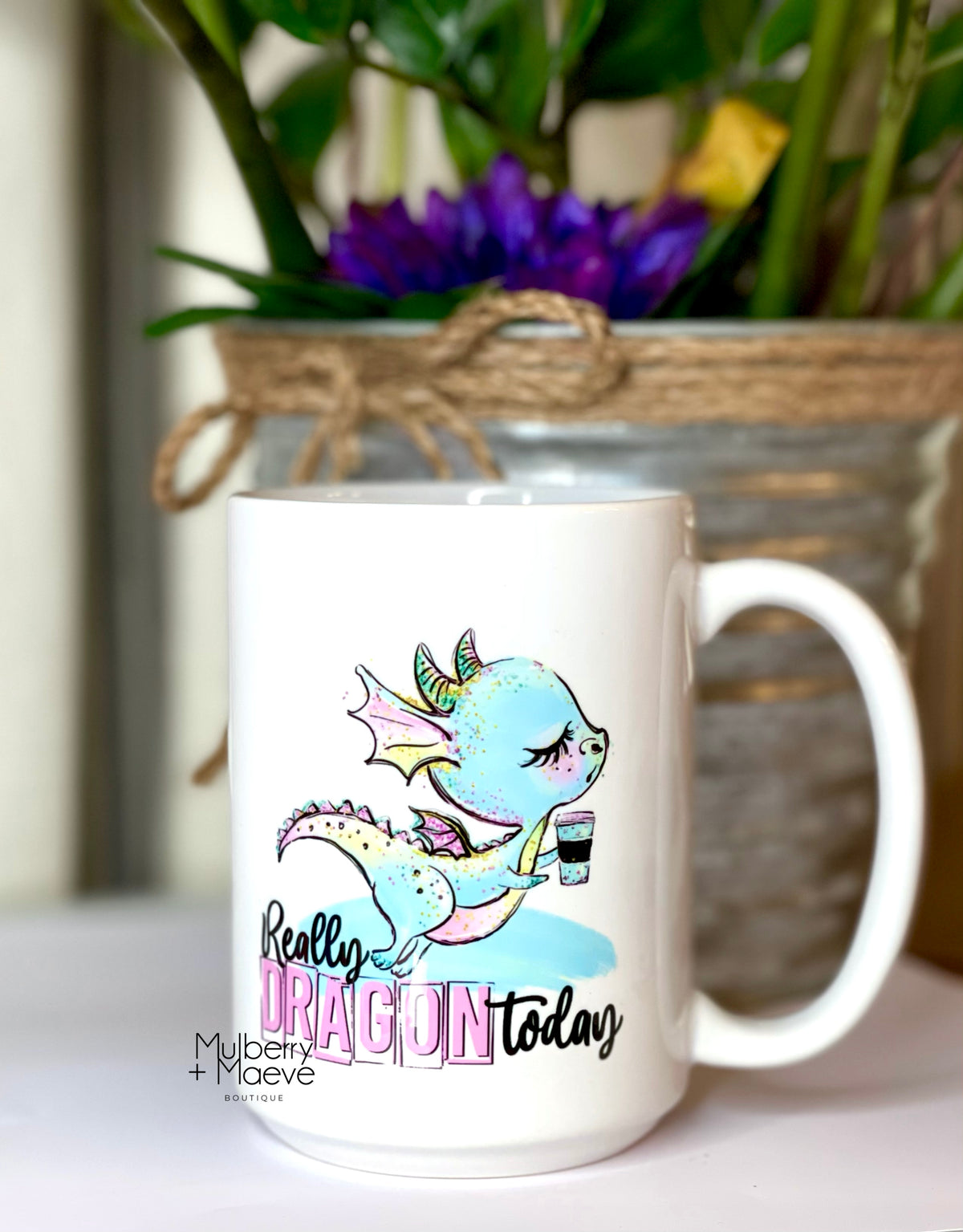 Really Dragon 15 oz. Mug