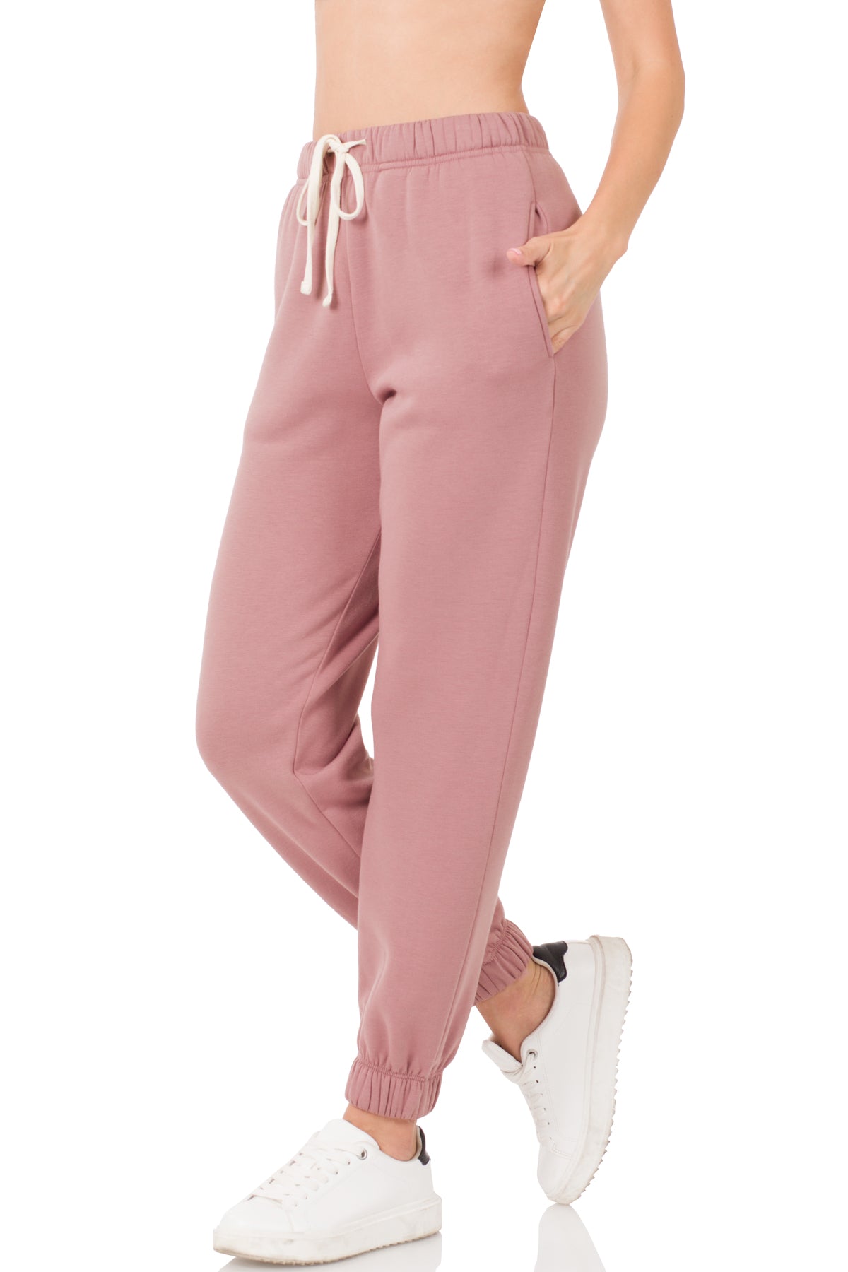 Light Rose Waffle Knit Set